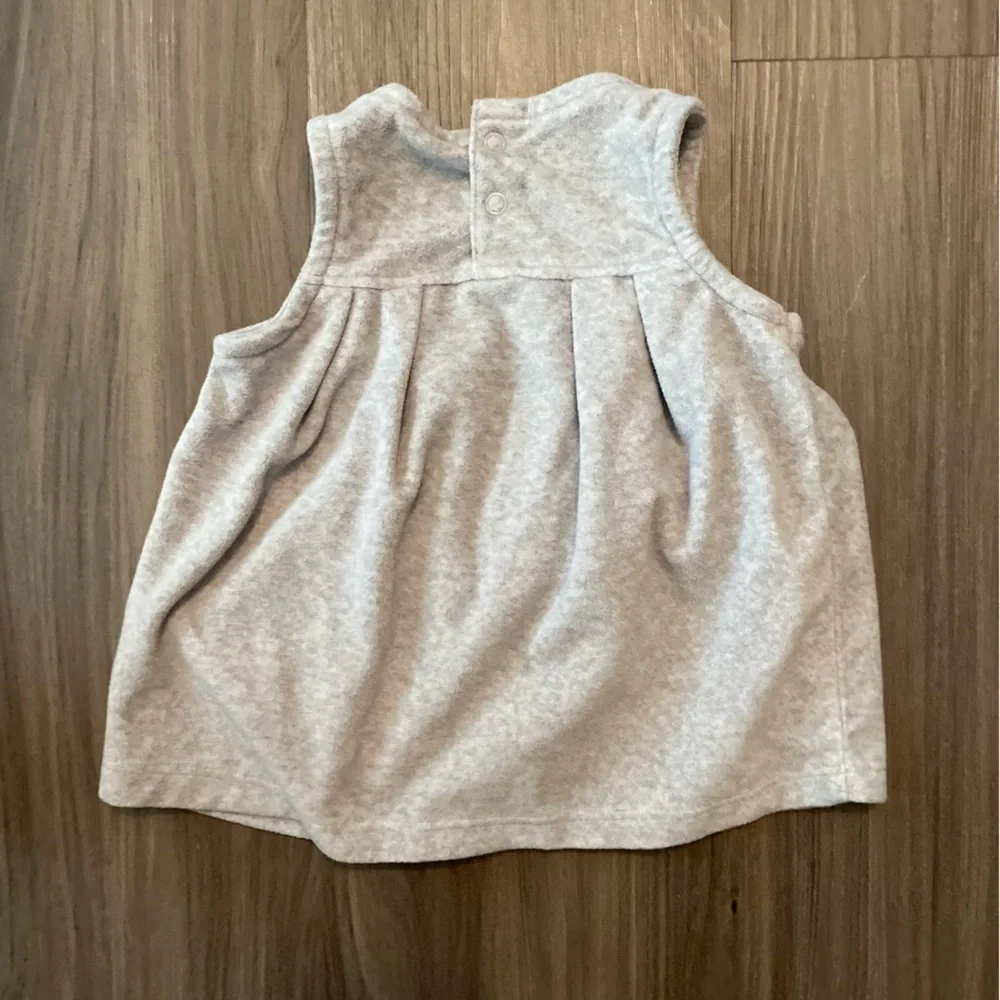 Carters fleece baby girl Adorable Baby Owl Dress and Hoodie Set size 3 months